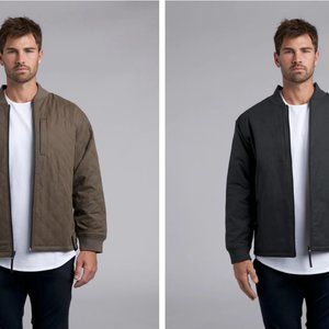 BYLT Hi-Lo Reversible Bomber Jacket